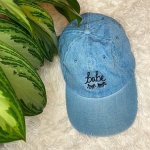 Urban Outfitters- Denim “babe” Dad Hat